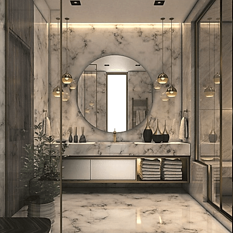 Daimen Banyo Dolabı