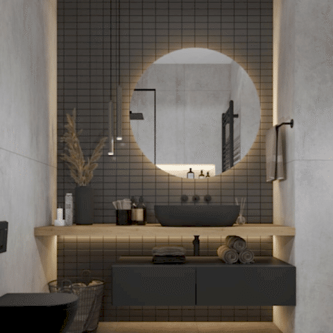 Gibrat Banyo Dolabı
