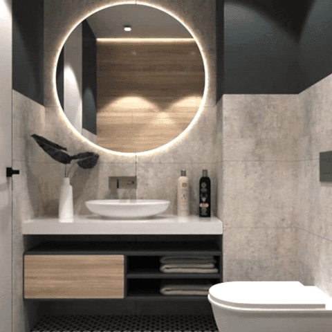 Guayn Banyo Dolabı
