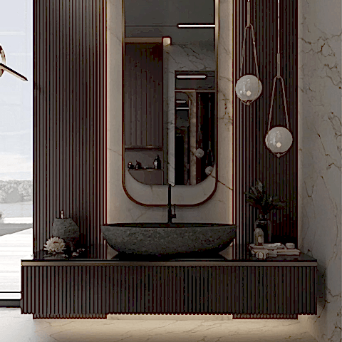 Kinbat Banyo Dolabı